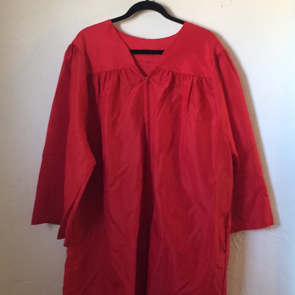 Jostens Academic Collection Red Graduation Gown